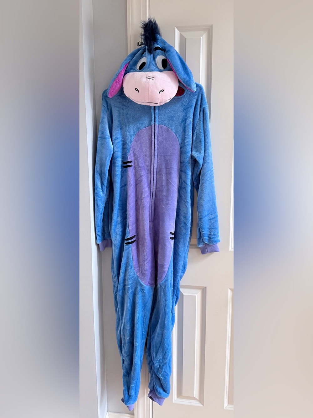 Eeyore Plush Hooded Adult Onsie